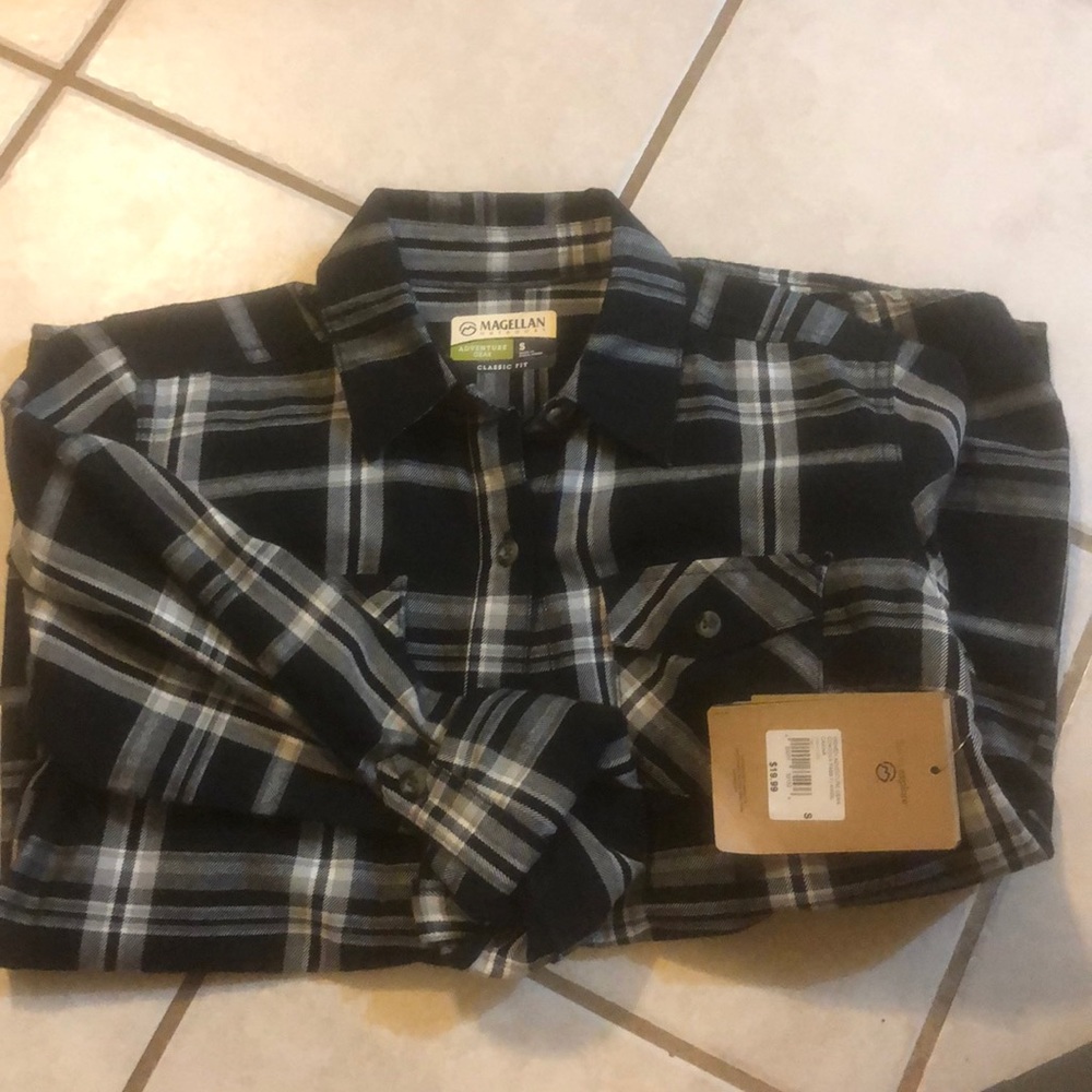 Flannel button up